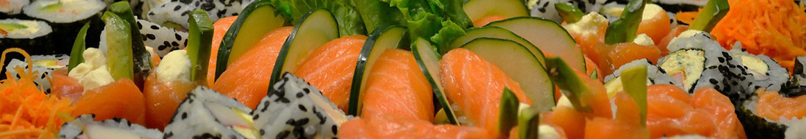 Eating Japanese Thai Sushi at Sushi Siam restaurant in Aventura, FL.